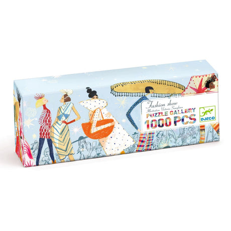 Djeco: puzzle gallery Pokaz Mody 1000 el. - Noski Noski