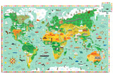 Djeco: puzzle obserwacyjne Dookoła Świata 200 el. - Noski Noski