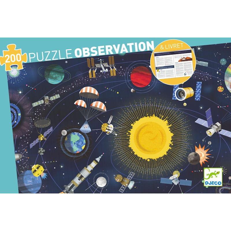 Djeco: puzzle obserwacyjne Kosmos 200 el. - Noski Noski