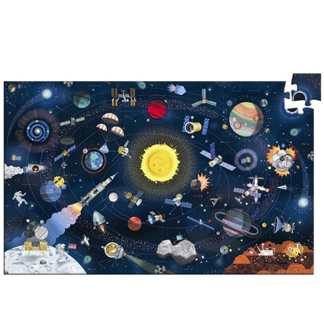 Djeco: puzzle obserwacyjne Kosmos 200 el. - Noski Noski