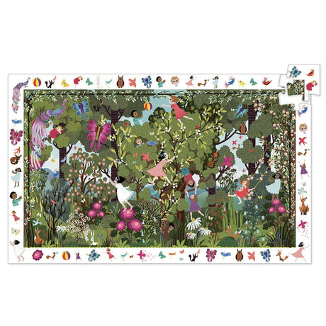 Djeco: puzzle obserwacyjne Zabawy w Ogrodzie - Noski Noski