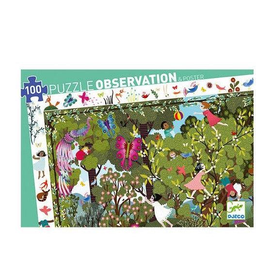 Djeco: puzzle obserwacyjne Zabawy w Ogrodzie - Noski Noski