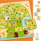 Djeco: puzzle warstwowe drzewko Chez-nut - Noski Noski
