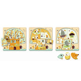 Djeco: puzzle warstwowe drzewko Chez-nut - Noski Noski