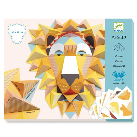 Djeco: składanka lew 3D The King - Noski Noski