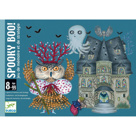 Djeco: strategiczna gra karciana Spooky Boo! - Noski Noski