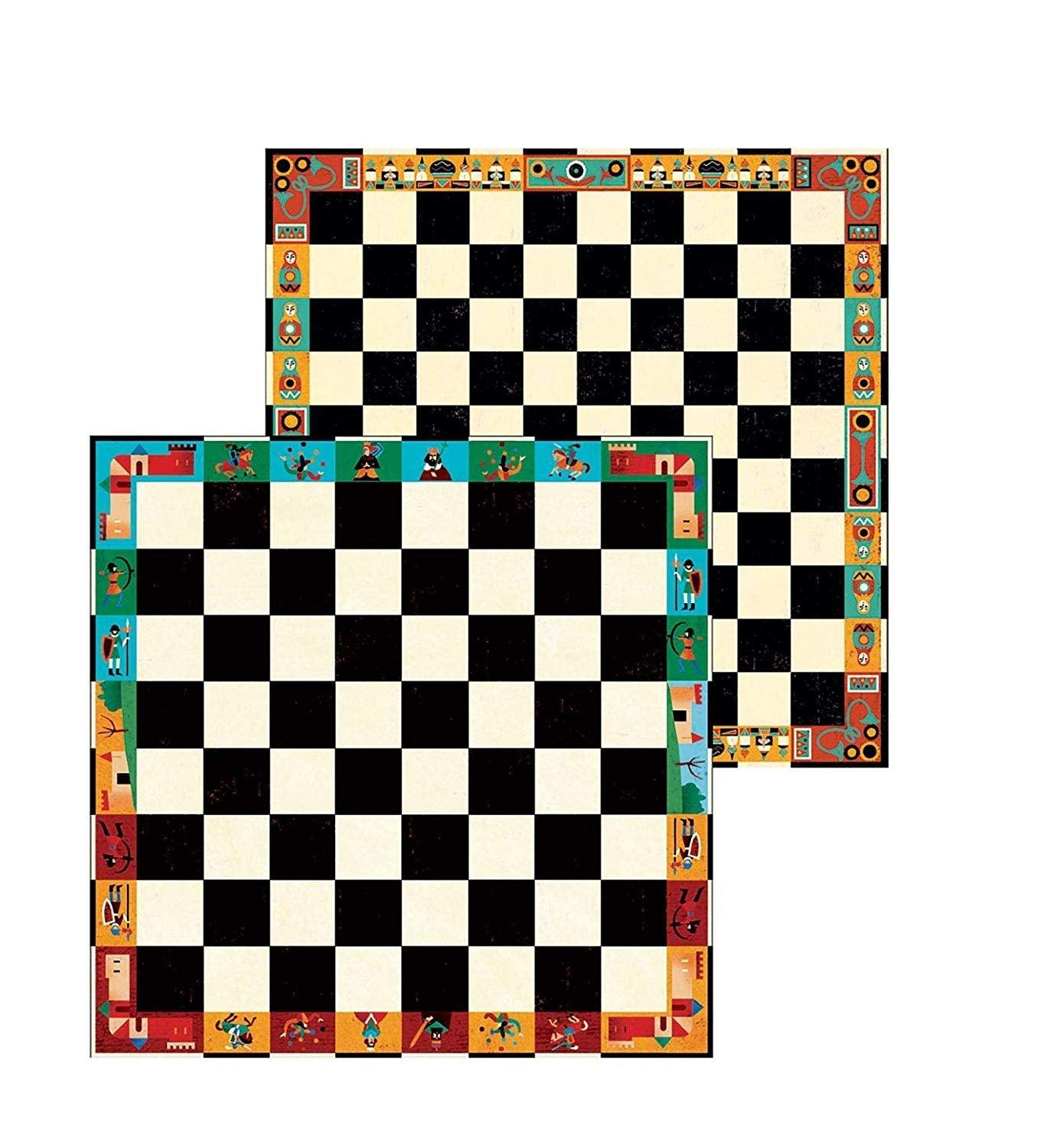Djeco: szachy i warcaby w walizce Nomad Chess & Checkers - Noski Noski