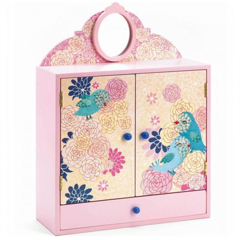 Djeco: szafeczka na biżuterię Birds - Noski Noski