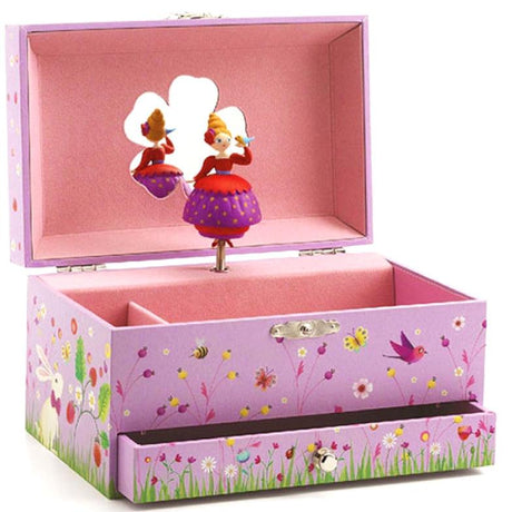 Djeco: szkatułka z pozytywką Księżniczka - Noski Noski