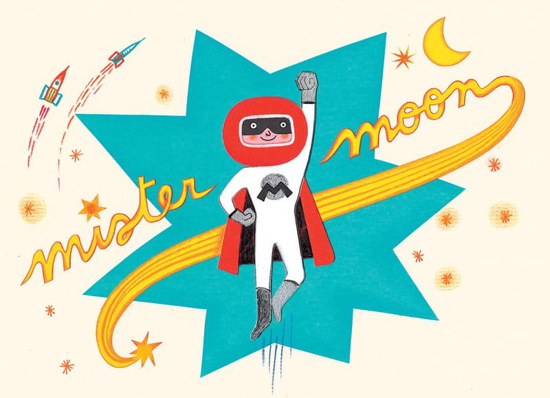 Djeco: szkatułka z pozytywką Mister Moon - Noski Noski