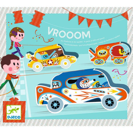 Djeco: urodzinowa gra zręcznościowa Vrooom - Noski Noski