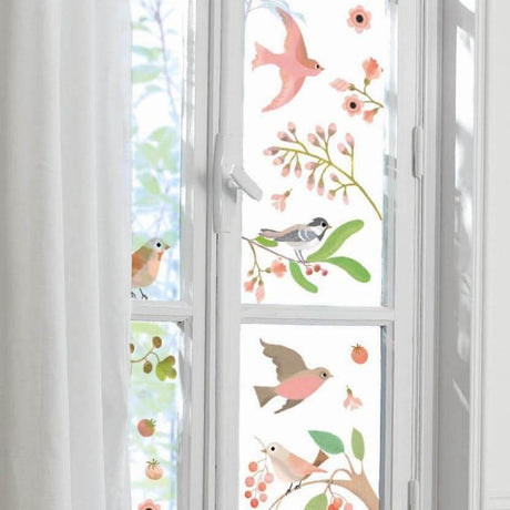 Djeco: wielorazowe naklejki na okno Window Stickers - Noski Noski