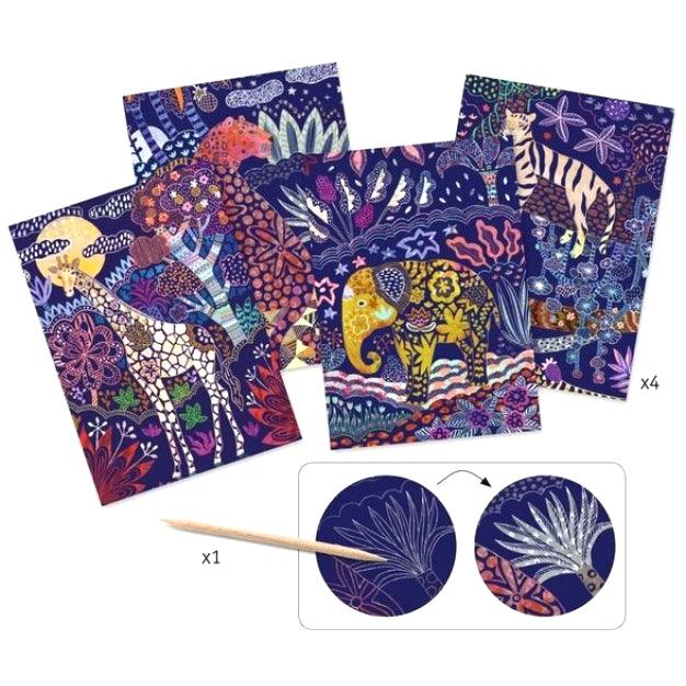 Djeco: wydrapywanka Natura - Noski Noski