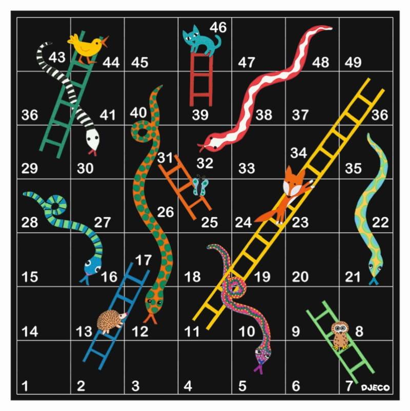 Djeco: zestaw 12 gier 12 Classic Box - Noski Noski