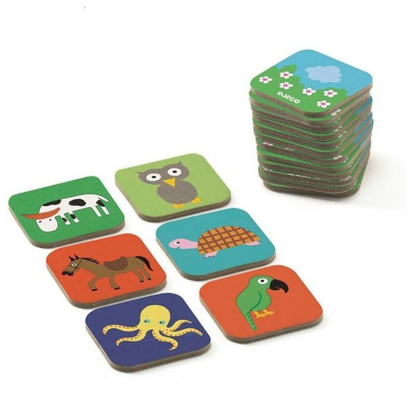 Djeco: zestaw 12 gier 12 Classic Box - Noski Noski