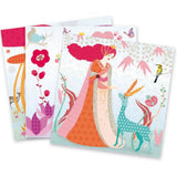 Djeco: zestaw artystyczny frottage All My Beautiful Dresses - Noski Noski