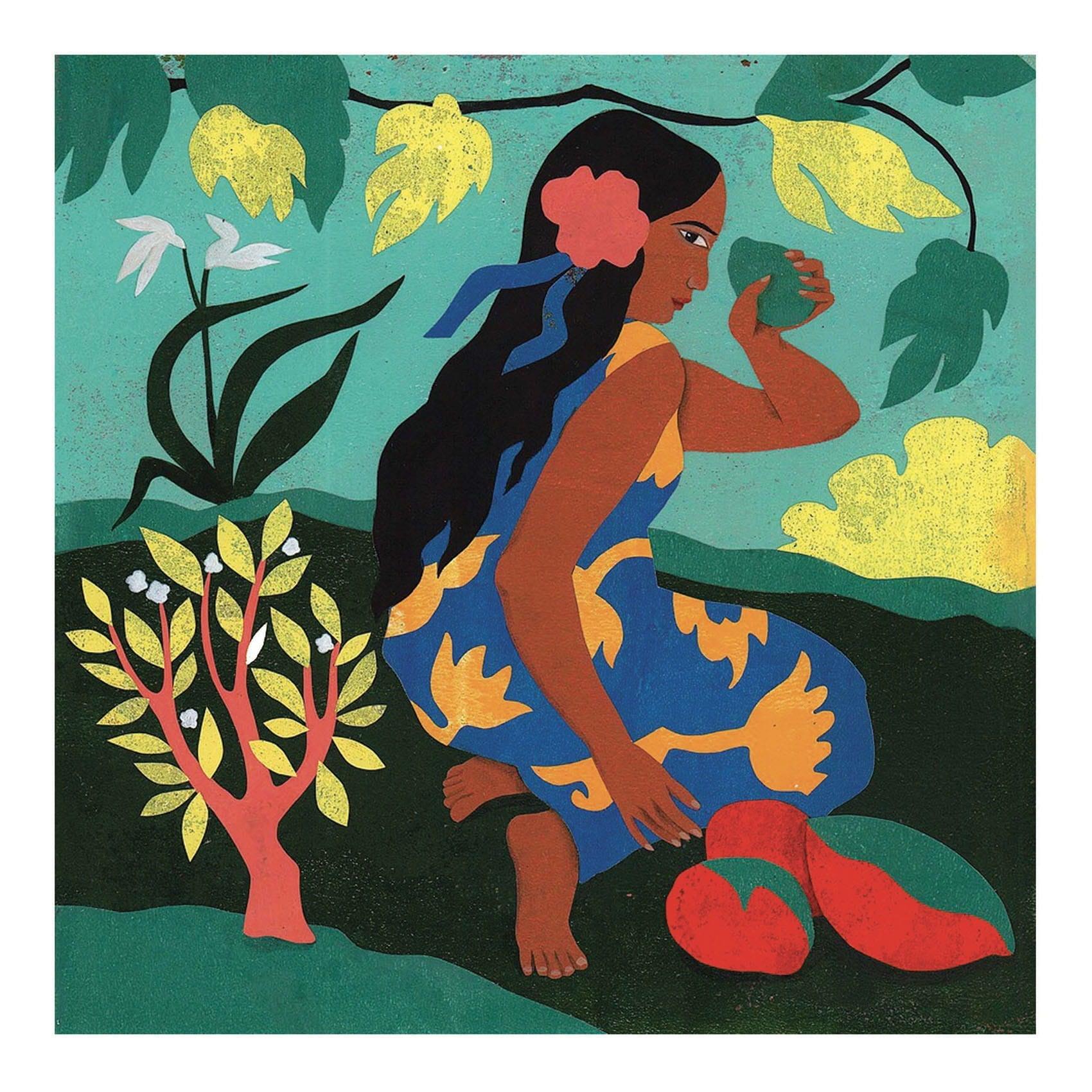 Djeco: zestaw artystyczny inspiracje Polinezja Inspired by Paul Gauguin - Noski Noski