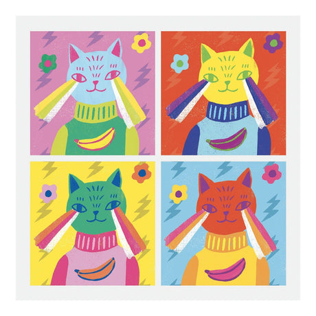 Djeco: zestaw artystyczny inspiracje Pop Art Inspired by Andy Warhol - Noski Noski