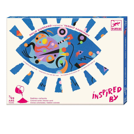 Djeco: zestaw artystyczny inspiracje Sztuka Abstrakcji Inspired by Vasilly Kandinsky - Noski Noski