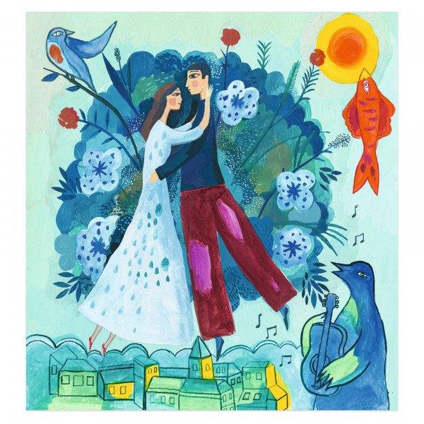 Djeco: zestaw artystyczny inspiracje We śnie Inspired by March Chagall - Noski Noski