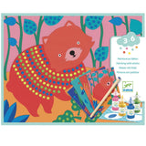 Djeco: zestaw artystyczny kropki Pointillism Painting Activity - Noski Noski