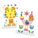 Djeco: zestaw artystyczny tusze Stencil & Sponge Activity - Noski Noski