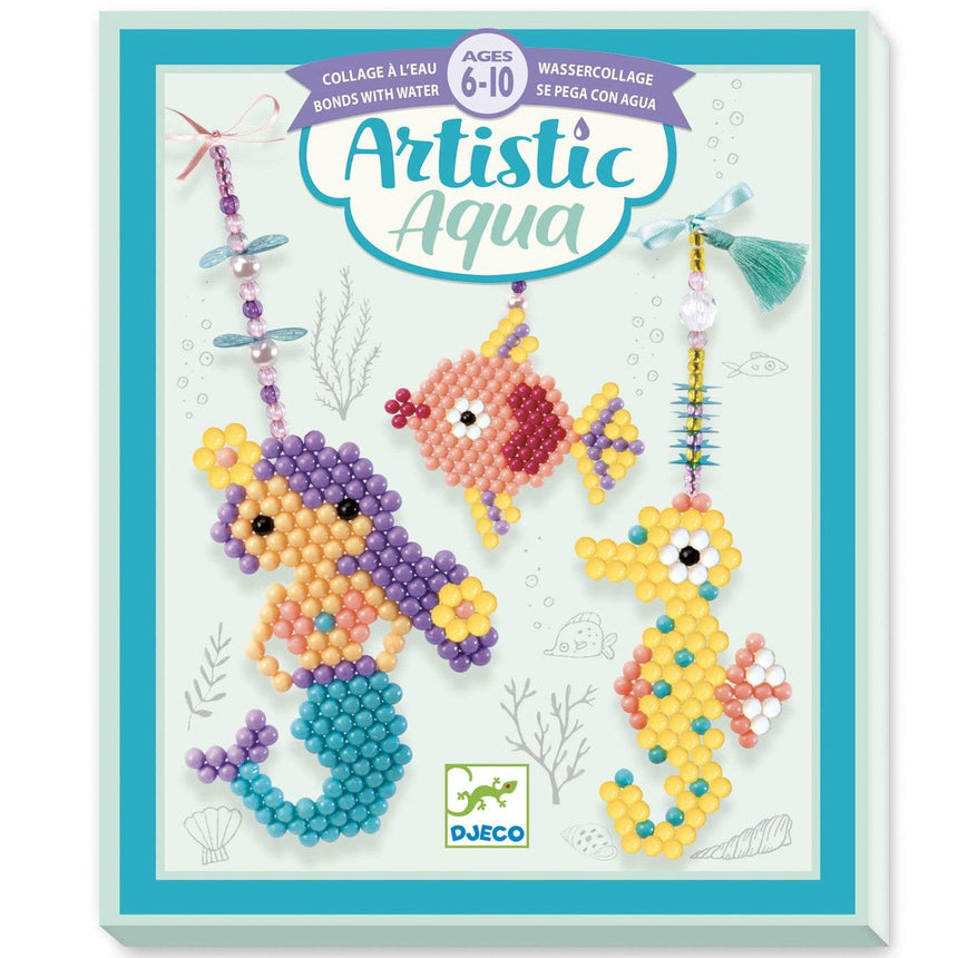 Djeco: zestaw artystyczny wodne koraliki uroki morza Artistic Aqua - Noski Noski