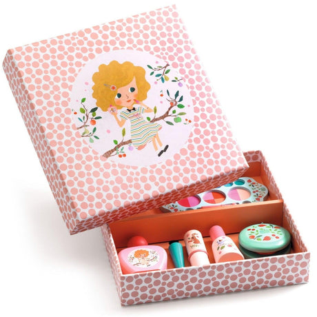 Djeco: zestaw do makijażu dla małej elegantki Lilarose's Make Up Set - Noski Noski
