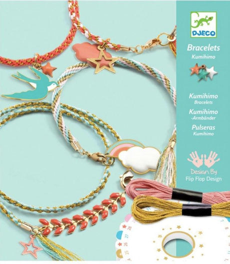 Djeco: zestaw do tworzenia bransoletek Celeste - Noski Noski