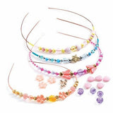 Djeco: zestaw do tworzenia tiar Threading Tray & Headbands - Noski Noski