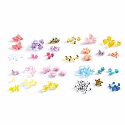 Djeco: zestaw do tworzenia tiar Threading Tray & Headbands - Noski Noski