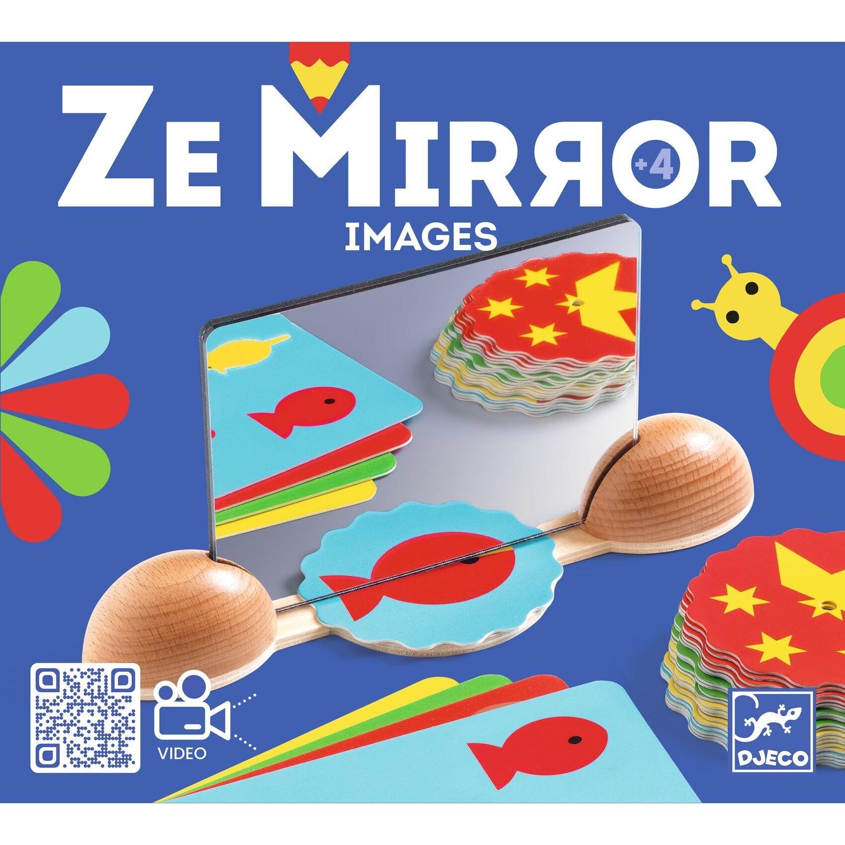 Djeco: zestaw edukacyjny odbicie lustrzane Ze Mirror Images - Noski Noski