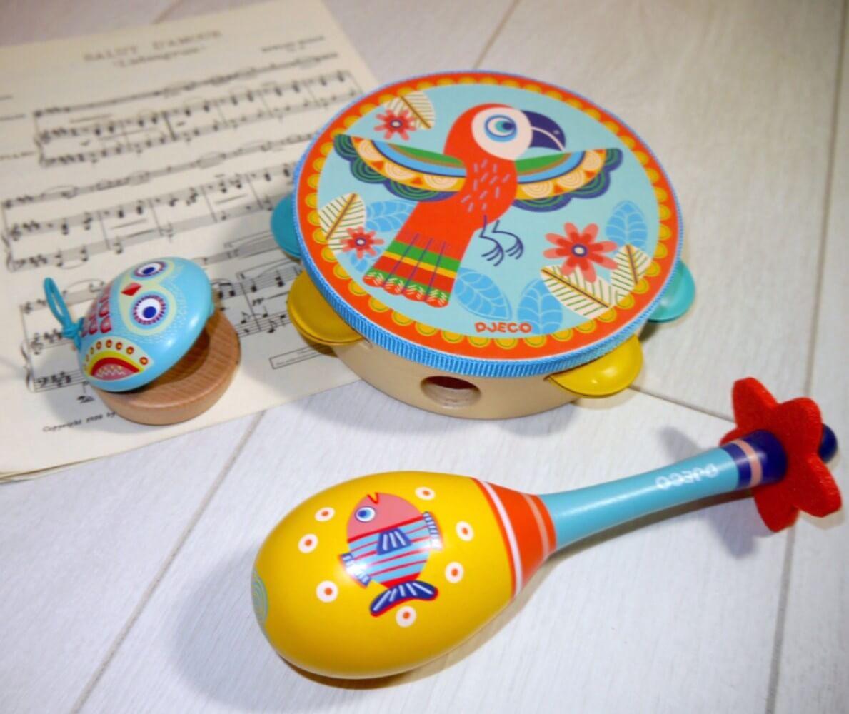Djeco: zestaw instrumentów Animambo - Noski Noski