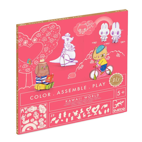 Djeco: zestaw kreatywny Kawaii DIY - Noski Noski