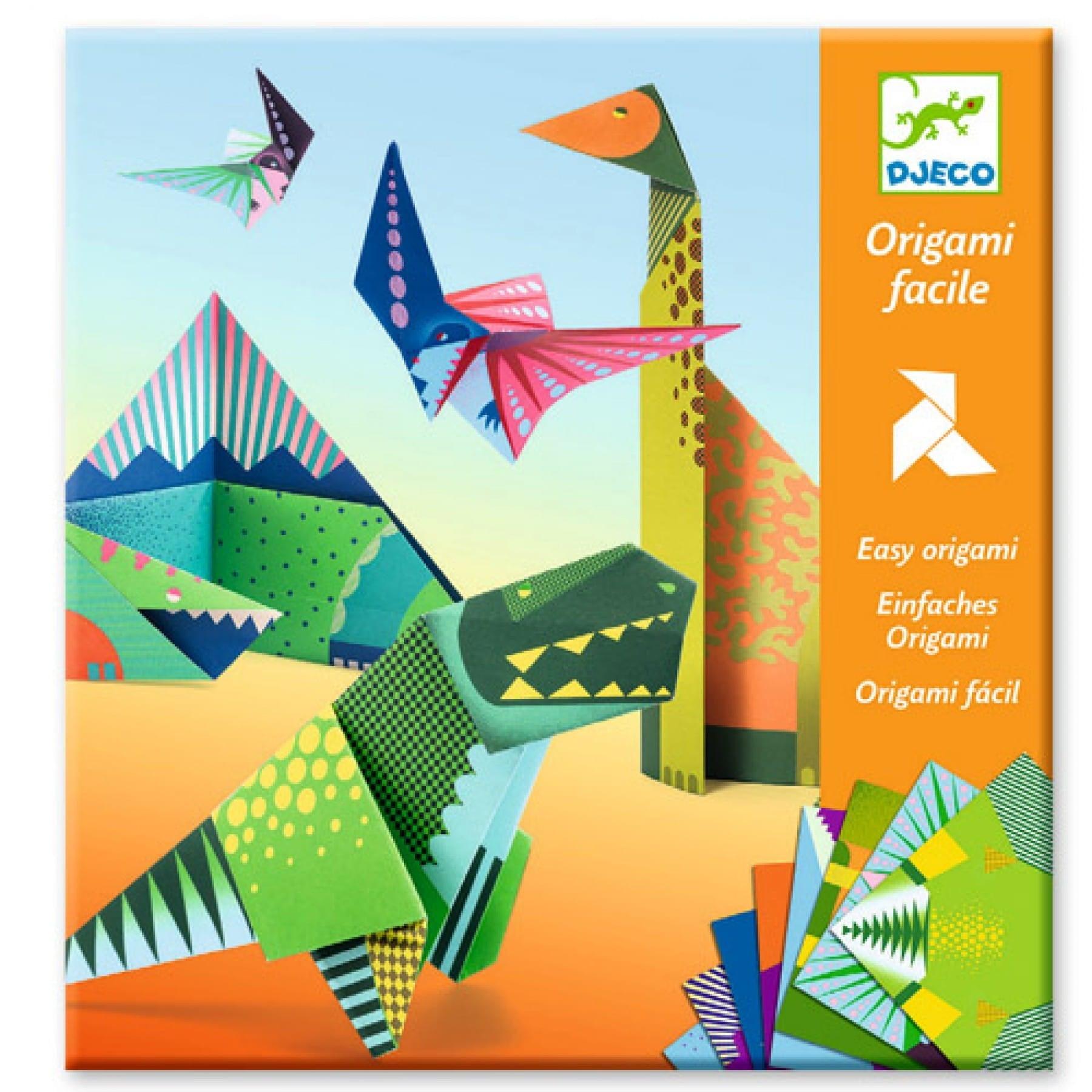 Djeco: zestaw kreatywny origami Dinozaury - Noski Noski