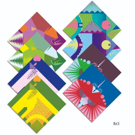 Djeco: zestaw kreatywny origami Dinozaury - Noski Noski