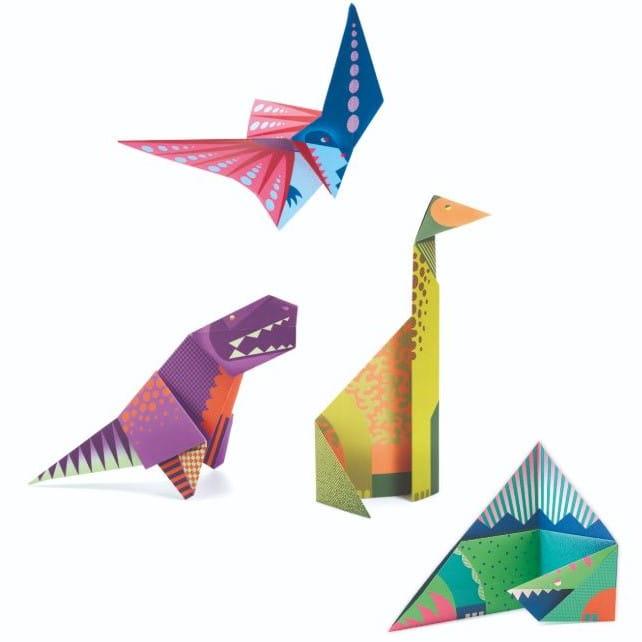Djeco: zestaw kreatywny origami Dinozaury - Noski Noski