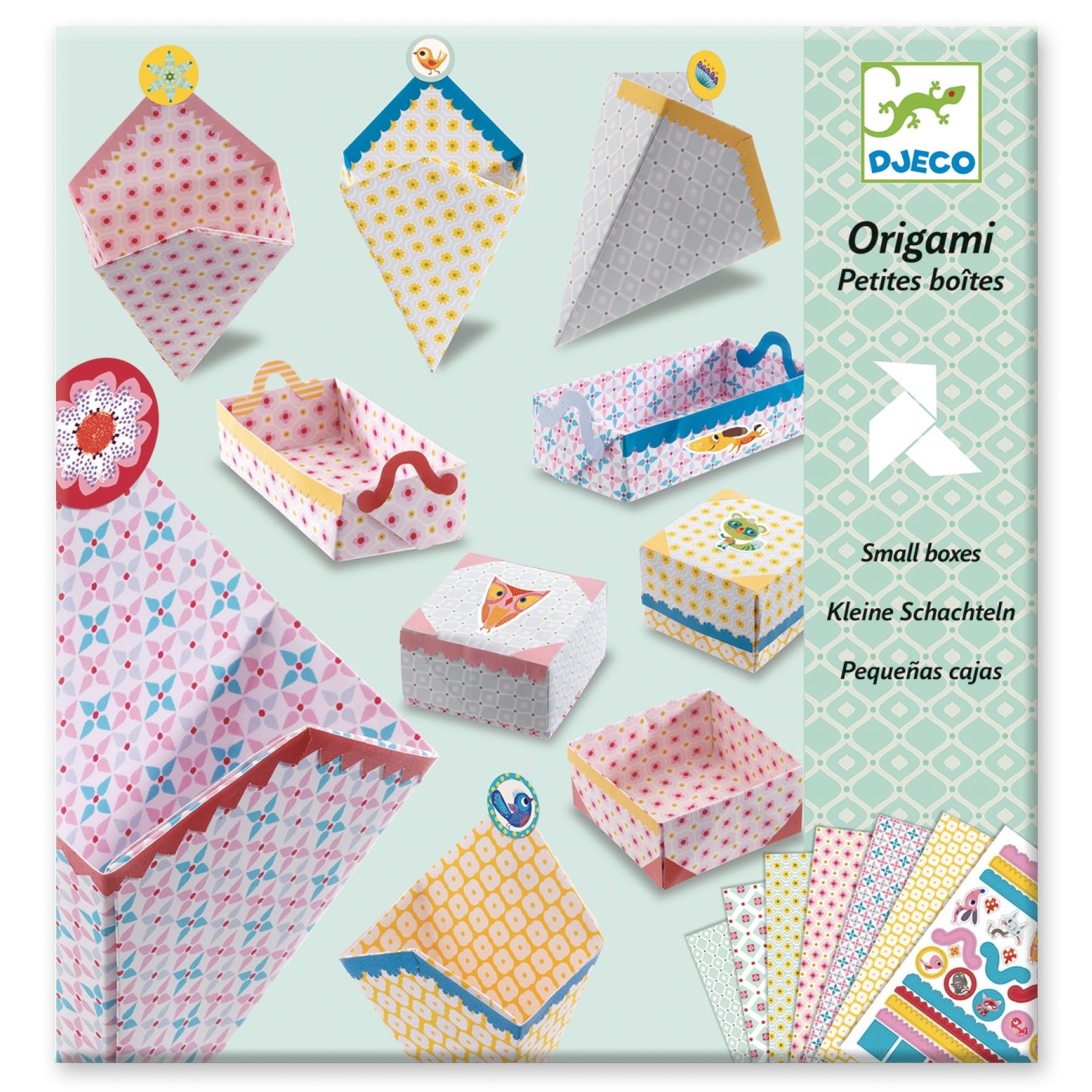 Djeco: zestaw kreatywny origami Pudełeczka - Noski Noski