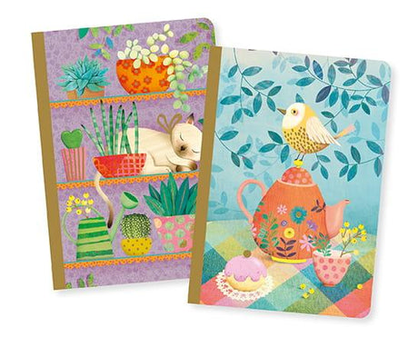 Djeco: zestaw notesików Marie Small Notebooks - Noski Noski