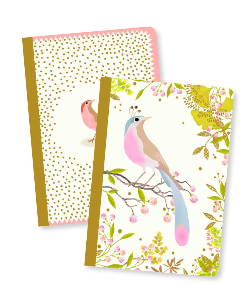 Djeco: zestaw notesików Tinou Small Notebooks - Noski Noski