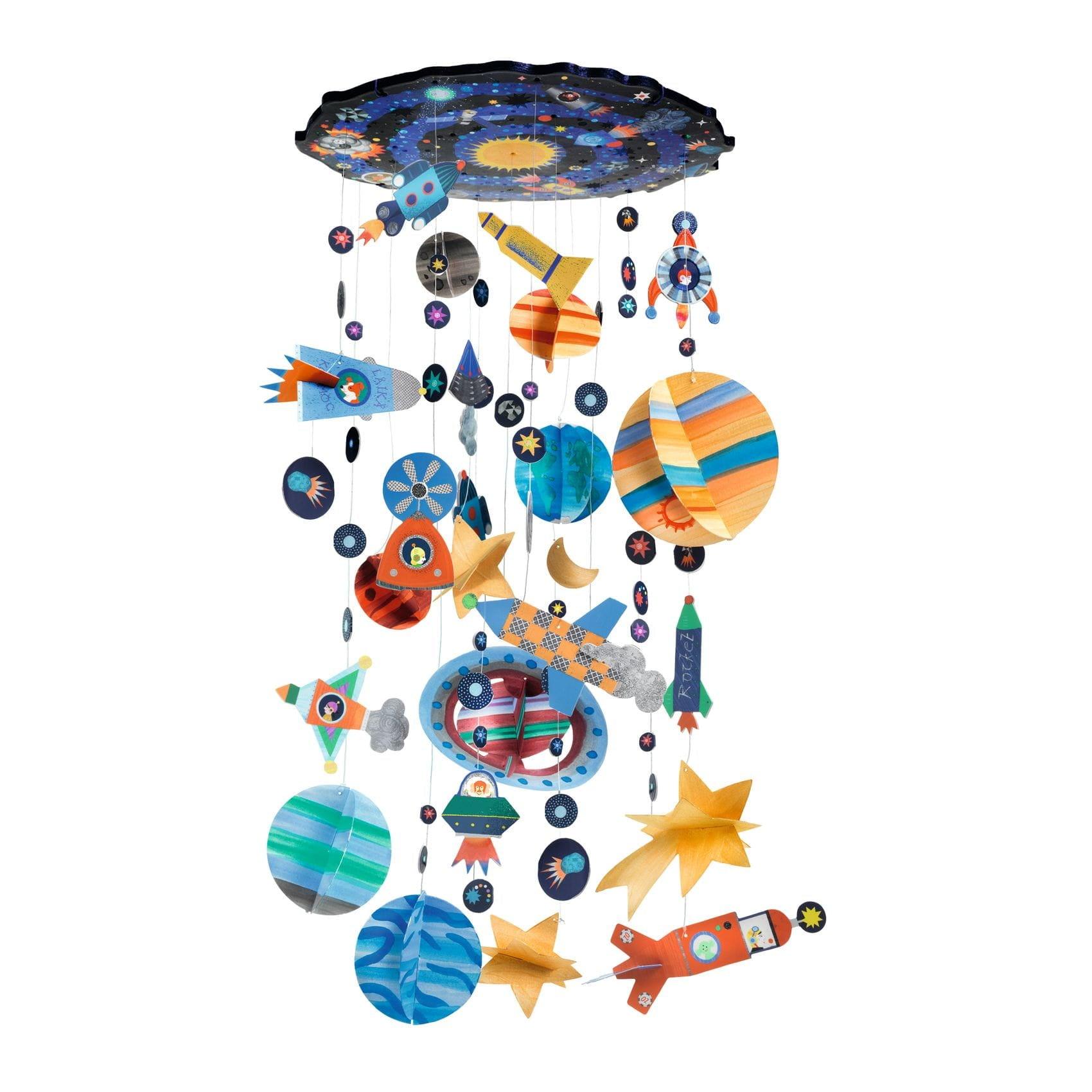 Djeco: zrób to sam dekoracja ruchoma Kosmos DIY - Noski Noski