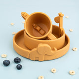 Done by Deer: miseczka silikonowa Peekaboo Raffi Bowl - Noski Noski