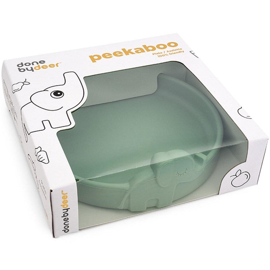 Done by Deer: talerzyk silikonowy Peekaboo Elphee Plate - Noski Noski