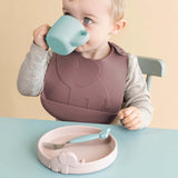 Done by Deer: talerzyk silikonowy Peekaboo Elphee Plate - Noski Noski