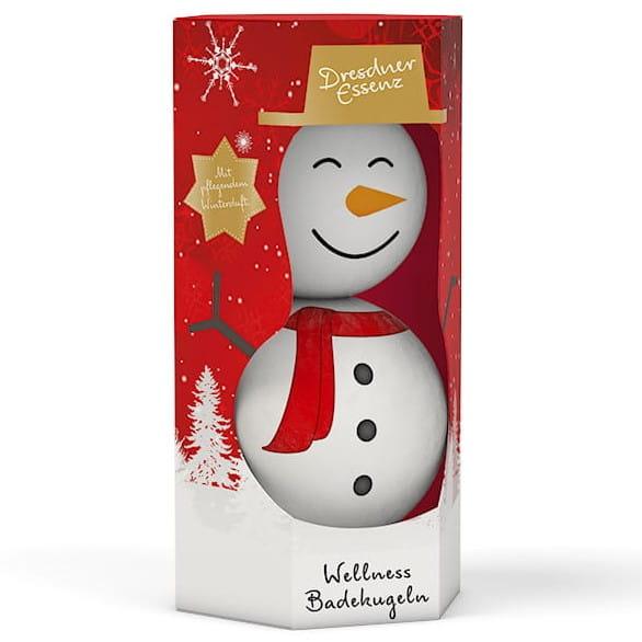 Dresdner Essenz: musujące kule do kąpieli bałwanek Snowman Bath Bombs - Noski Noski