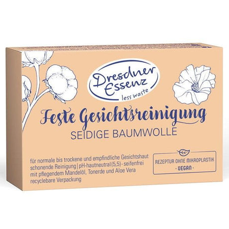 Dresdner Essenz: mydło do twarzy Jedwabista Bawełna Less Waste - Noski Noski