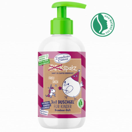 Dresdner Essenz: naturalny żel jeżynowy 3w1 z pompką Bądź Szczęśliwy! Dirty Birdie - Noski Noski