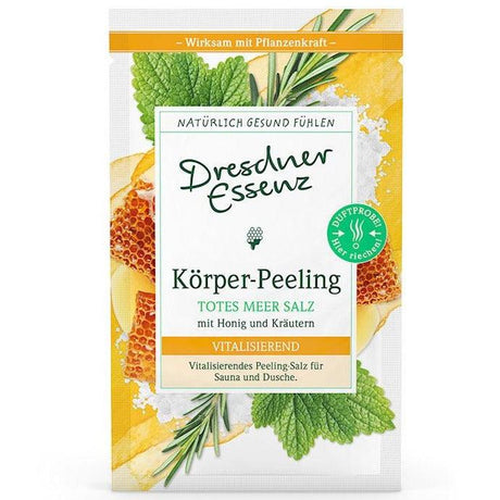 Dresdner Essenz: oczyszczający peeling do ciała Miód i Zioła 50 g - Noski Noski