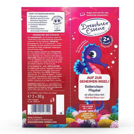 Dresdner Essenz: sól do kąpieli konik morski Stella Bubble Gang 2 x 30 g - Noski Noski