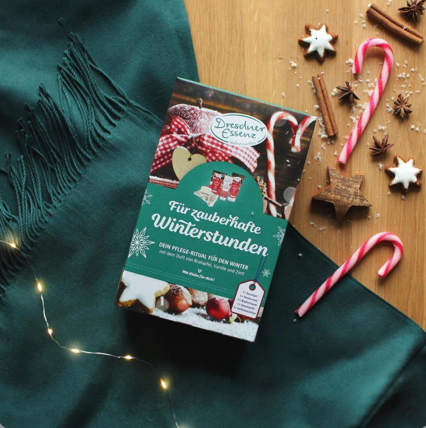 Dresdner Essenz: świąteczny zestaw Słodka Zimowa Magia Gift Set - Noski Noski
